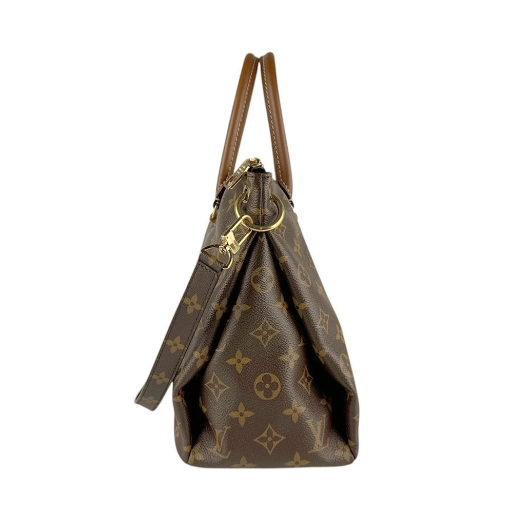 Louis Vuitton Canvas Noir Bag 2way Shoulder Monogram Black Pallas Black